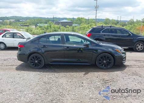 2020 Toyota Corolla Se/Se Nightshade Edition from USA, damaged, VIN 5YFS4RCE0LP033826